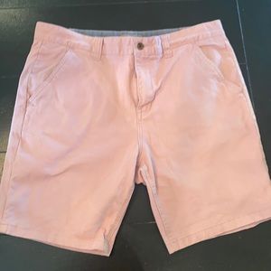 Charles and A Half flat front twill shorts.